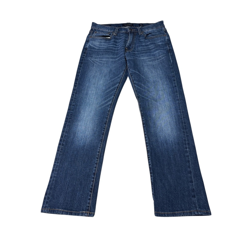 Lucky Brand 410 Athletic Slim Mens Blue Denim Jeans 29x27 Medium Wash Stretch‎